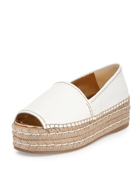 prada platform espadrille oxfords|prada peep toe espadrilles.